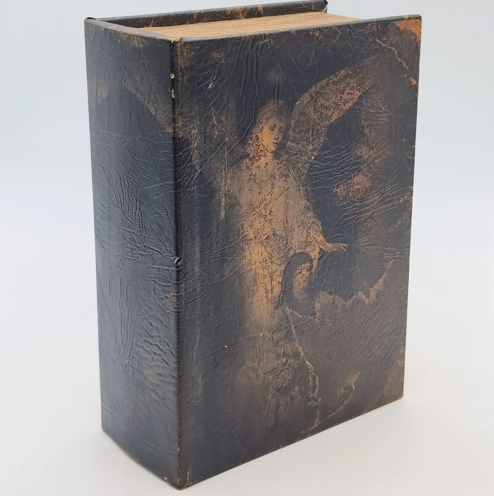 Vintage Guardian Angel 3x6x9 False Stash Book